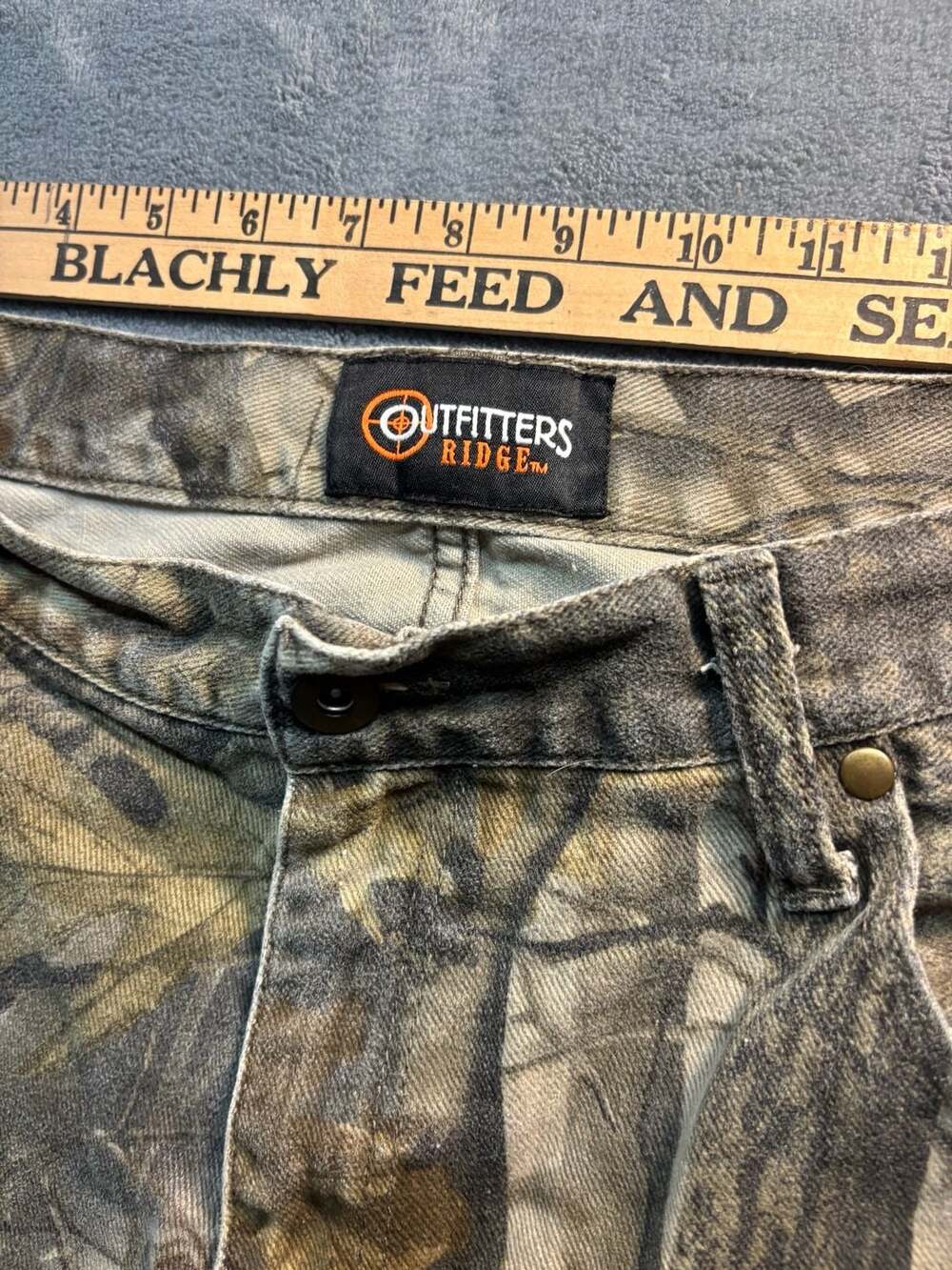 Outfitters Ridge Realtree Hardwoods Double Knee Hunting Pants y2k - Picture 3 of 6